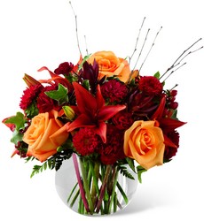 The Autumn Beauty Bouquet from Visser's Florist and Greenhouses in Anaheim, CA